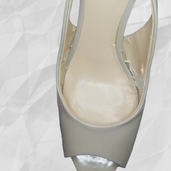 GUESS Peep Toe Heels Nude Patent 8 - Picture 11 of 12
